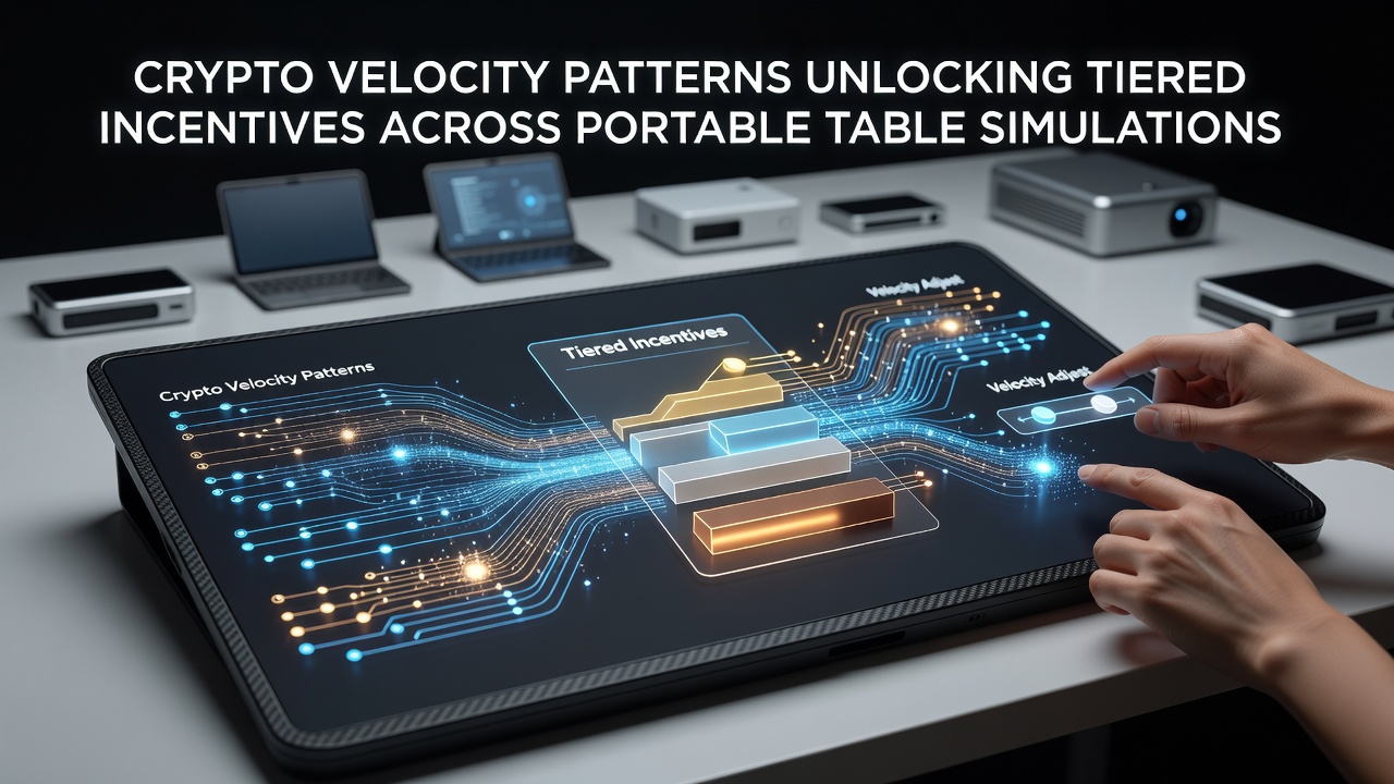 Mobile interface showing tiered rewards unlocked via crypto velocity in table simulations