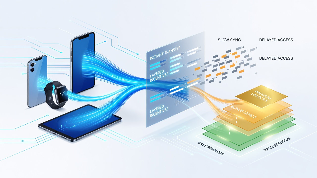 Mobile screen displaying sequential incentive layers unlocking after a completed digital wallet transfer on a roulette platform