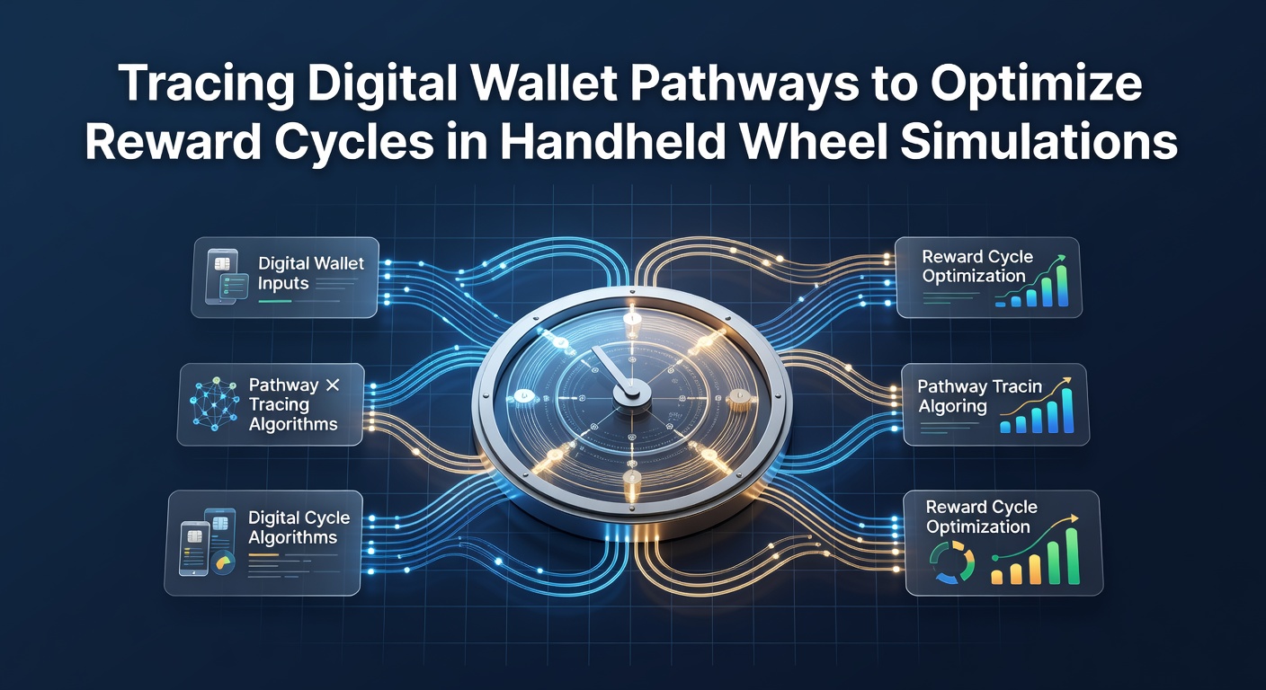 Digital wallet interfaces connected to mobile wheel simulation apps on handheld devices